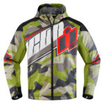 Icon Merc Deployed Motorcycle Jacket - Green