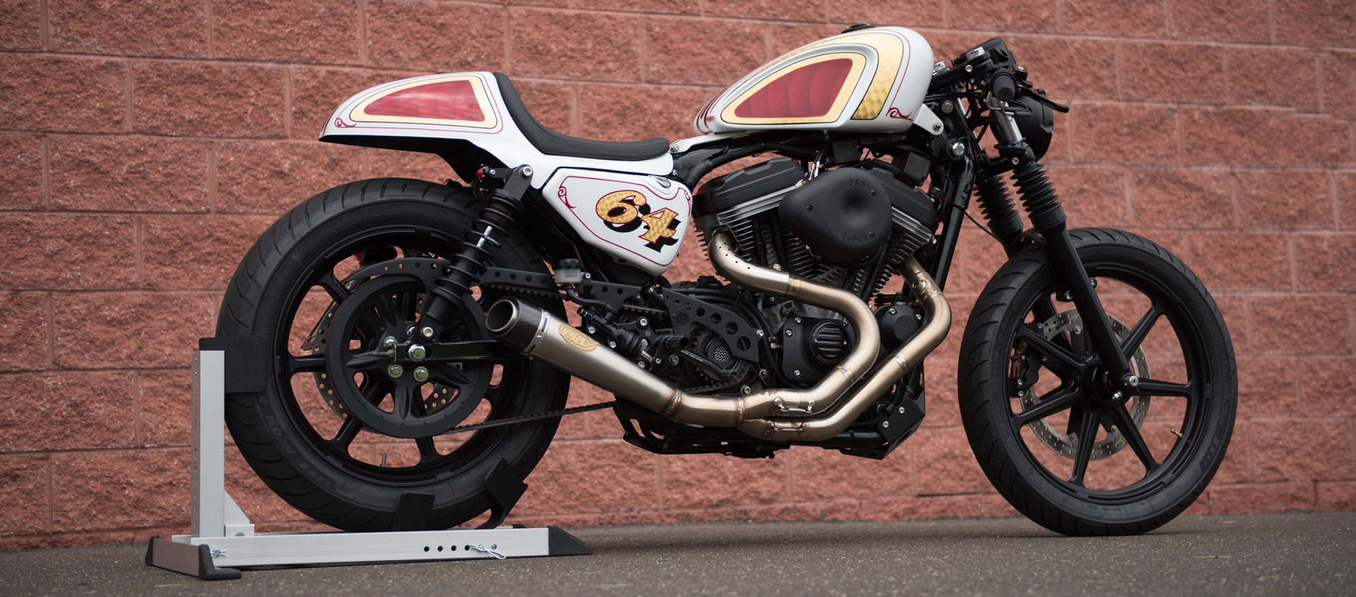 Roland Sands Design RSD Slant 2-into-1 Exhaust