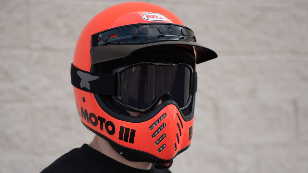 Bell Moto 3 Helmet Orange