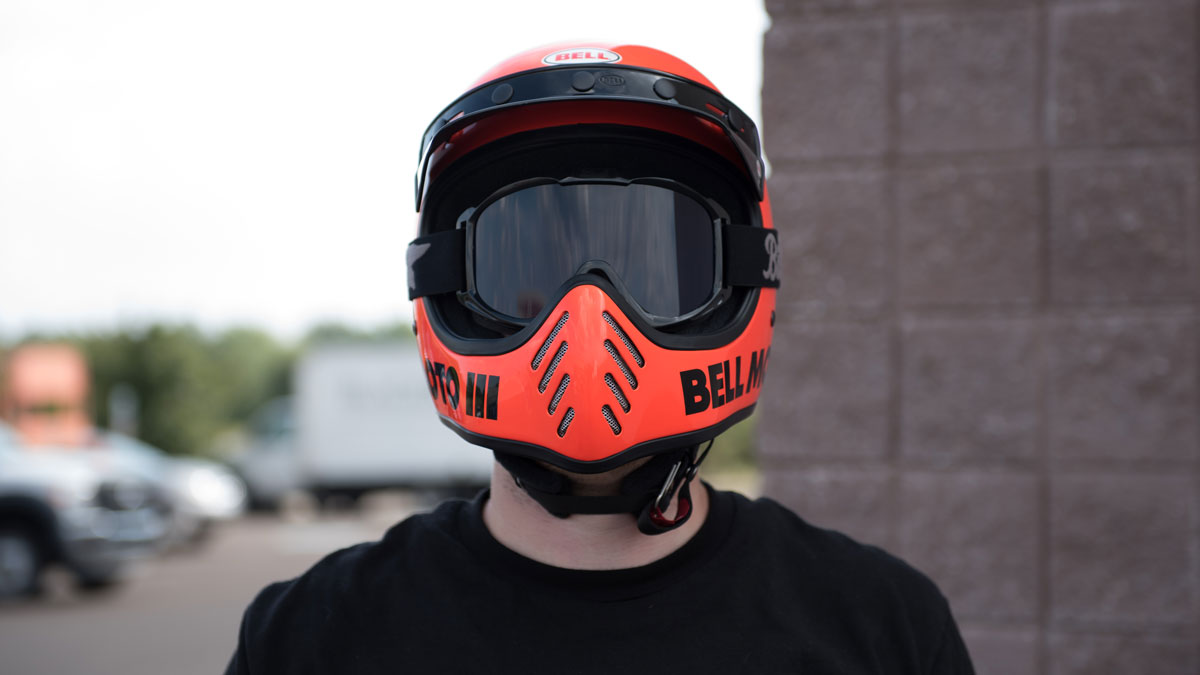 Bell moto store 3 helmet visor