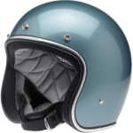 Biltwell Bonanza Gloss Blue Steel Helmet