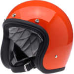 Biltwell Bonanza Gloss Hazard Orange Helmet