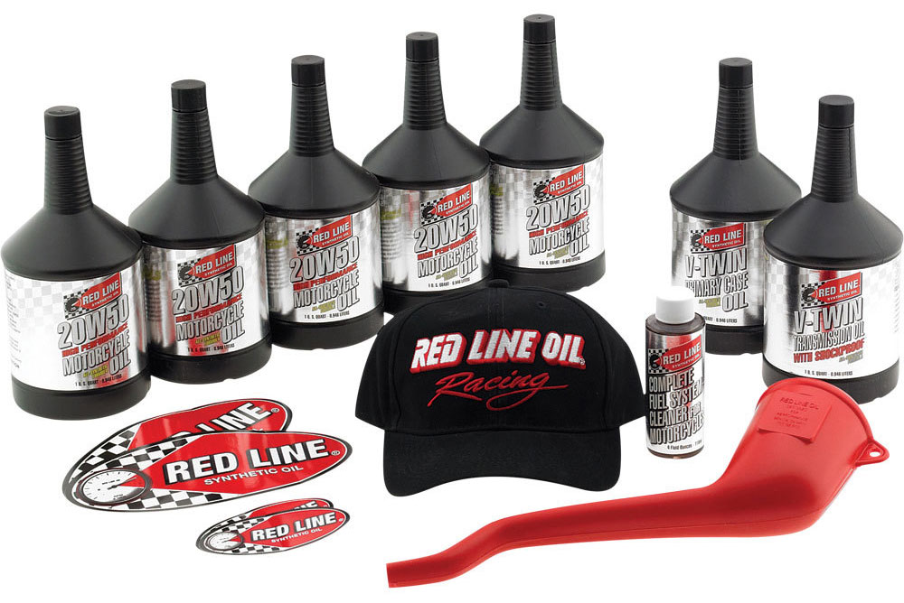 Red Line Power Pack Motorcycle Oil Change Kit