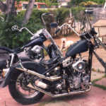 1948 Panhead and 1966 Shovelhead