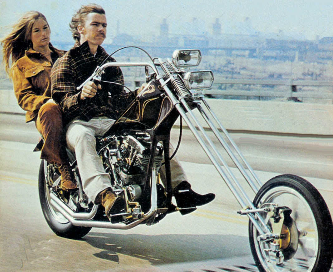 1970's Chopper Motorcycle