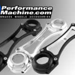 Performance Machine Harley Fork Braces