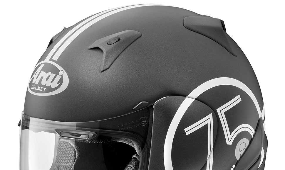 Arai RX-Q 75 Black Helmet