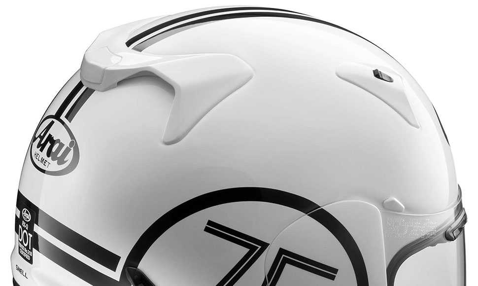 Arai RX-Q 75 White Helmet