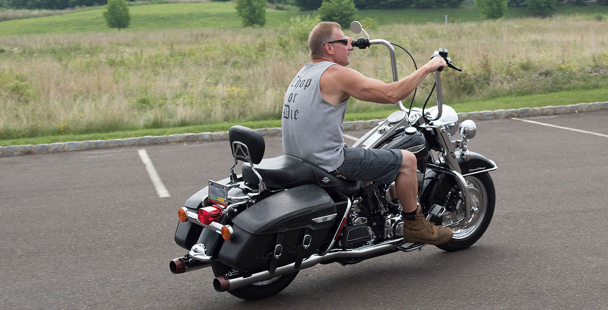 Harley Road King Motorcycle