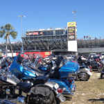 Motorcycle Parking Lot Sons of Speed Race