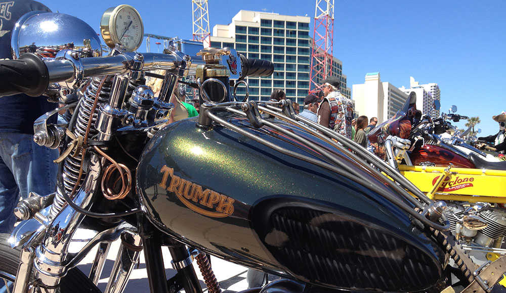 Full Throttle Boardwalk Bike Show Triumph Motorcycle